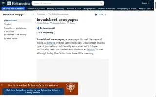 Broadsheet Coffee Roasters website