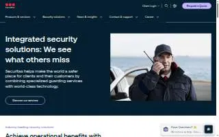 Securitas Security Services USA of Charleston website