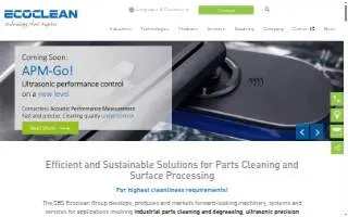 EcoClean of Portland website