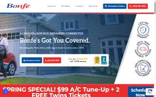 Bonfe Plumbing, Heating, Cooling, Electrical, Sewer