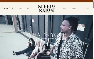 Steelo Salon website