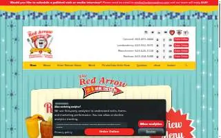 Red Arrow Diner of Manchester website