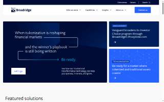 Broadridge Financial Solutions