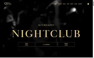 QXT's Night Club website