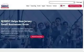 NJSBDC at William Paterson University website