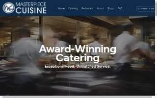 Masterpiece Cuisine of Las Vegas website