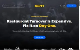 Shifty's Bar & Grill website