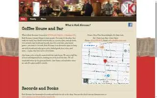 Kafe Kerouac website