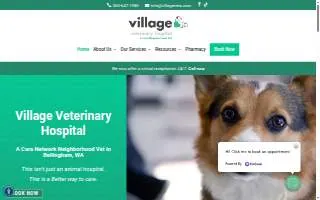 Village Veterinary Clinic of Cleveland website