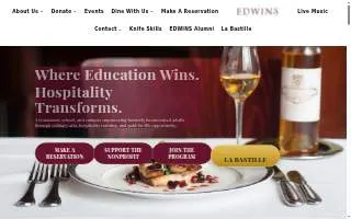 EDWINS Leadership & Restaurant Institute website