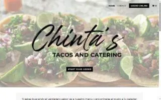 Chinta’s Catering website