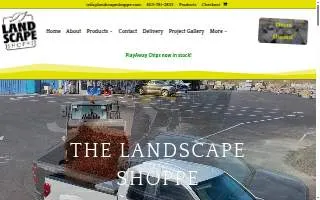 Landscape Shoppe website