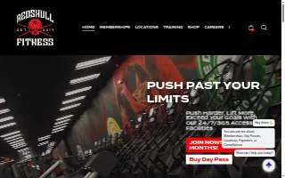 RedSkull Fitness of El Paso website