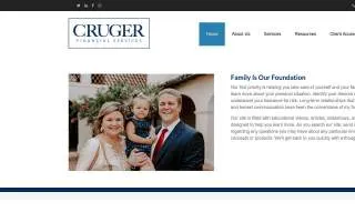 Cruger Financial Services website