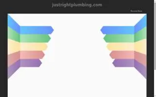 Just Right Plumbing, Heating, & Cooling of Salt Lake City website