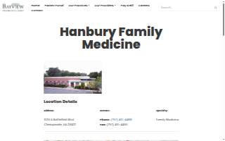 Hanbury Family Medicine