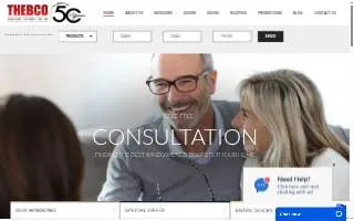 THEBCO Windows, Doors & Siding of Madison website