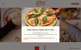Orso website