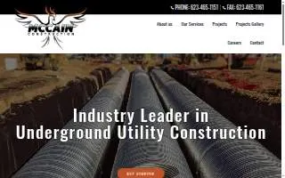 McCain Construction Co Inc website