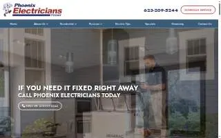 Phoenix Electricians Today website
