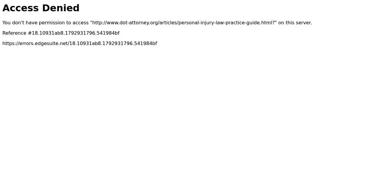 Phoenix Accident and Injury Law Firm website