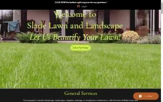 Slade Lawn and Landscape website