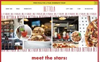Bettola Bistro website