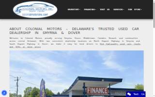 Colonial Motors Inc