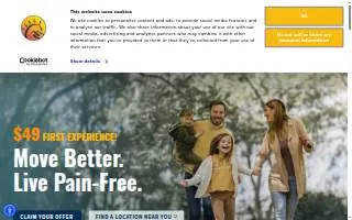 100% Chiropractic - Tampa website