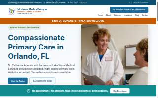 Lake Nona Medical Services Walk In Clinic Open