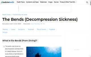 The Bends website