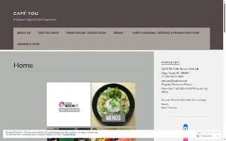 Cafe` YOU website