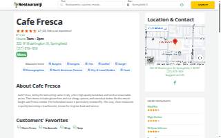 Cafe Fresca