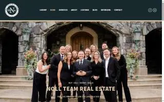 Noll Team Real Estate website