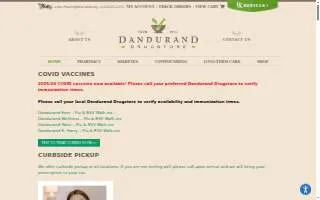 Dandurand Drugs E. Harry website