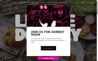 Little Donkey website