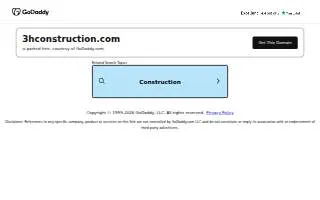 3H Construction LLC of Gulfport website