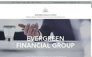 Evergreen Financial Group website