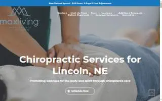 Good Life Family Chiropractic of Lincoln website