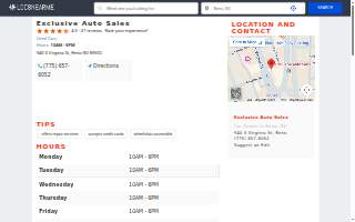 Exclusive Auto Sales