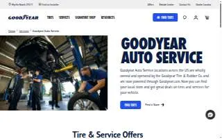 Goodyear Auto Service of Buffalo website