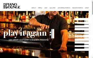 1812 Piano Lounge website