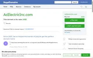 A C Electric Inc website