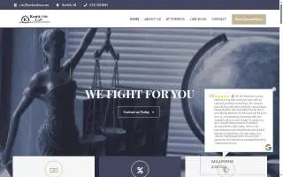 Korslund Law website