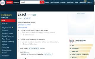 Exact Electric