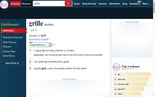 Grille @ Longbow