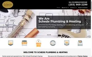 Schede Plumbing & Heating website