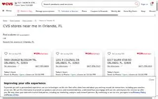 CVS website