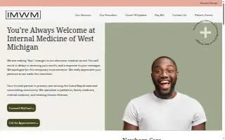Internal Medicine of West Michigan, PLLC website