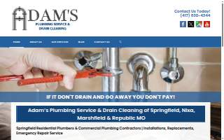 Adams Plumbing Service & Drain Cleaning